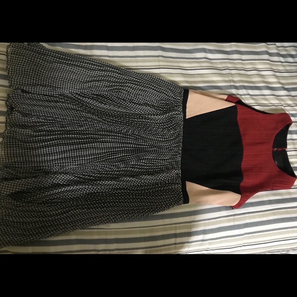 Color block dress